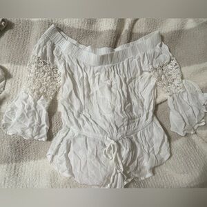 Lush Cream boutique shirt